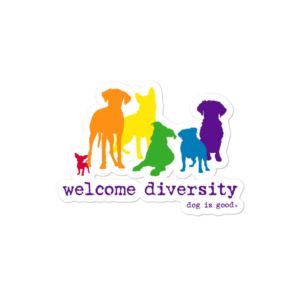 Sticker: Welcome Diversity Pride