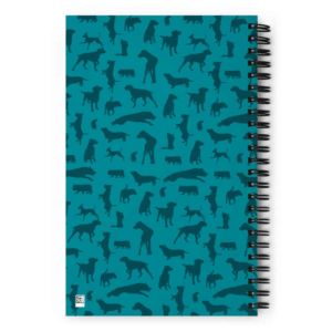 Notebook: Dog. Codependent (Teal)