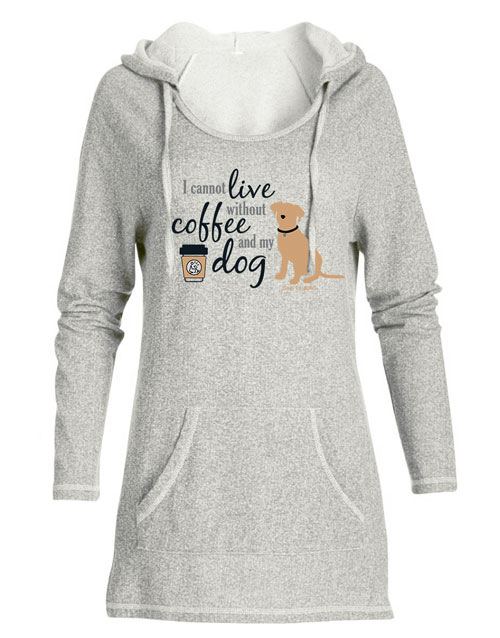 Tunic I Cannot Live Without Coffee and My Dog